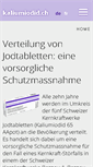 Mobile Screenshot of jodtabletten.ch